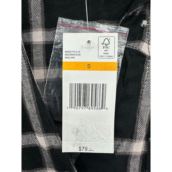 Vintage America Embroidered Plaid Shirt S - Picture 10 of 10